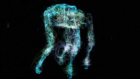 Spot Robot BostonDynamics Particle Part04 4K Stock Footage 218304229