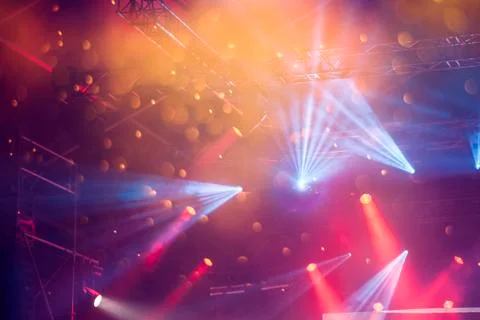 Spot Stage lights Stock Photos