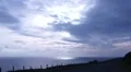 Spot of sunshine shines focused on one spot in the sea, very peaceful and calm HD Footage