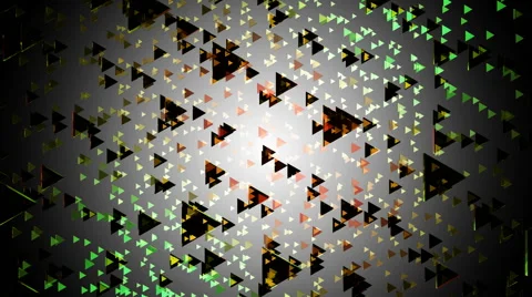 Spot triagonal pieces Stock Footage 46998600