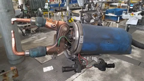 Spot welding machine Stock Footage 171420262