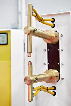 Spot welding machine Stock Photos