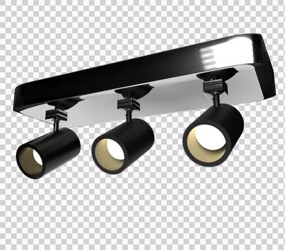 Spotlight bright technology object decoration ornament studio photo Stock Illustration