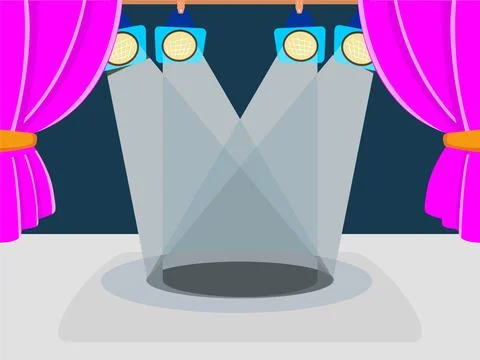 Spotlight Concept Illustration Illustrazione stock