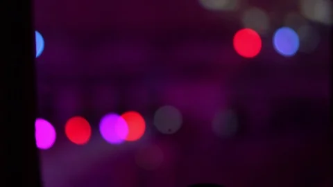 Spotlight on the concert defocusing 스톡 동영상 96427983