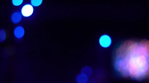 Spotlight on the concert defocusing Stock Footage 97496737