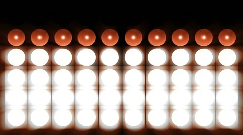 Spotlight flash lighting bulb Stock Footage 40006734