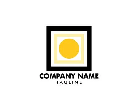 Spotlight icon vector logo illustration Stock Illustration