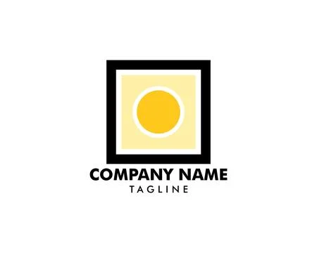 Spotlight icon vector logo illustration Stock Illustration