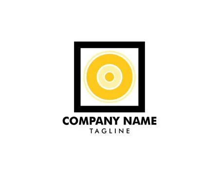 Spotlight icon vector logo illustration Stock Illustration