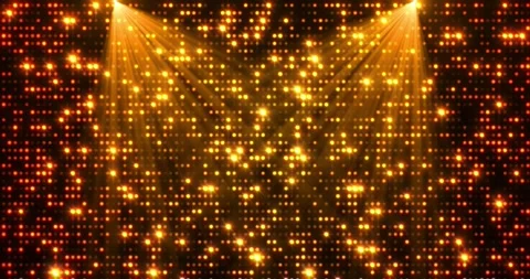 A spotlight illuminates the background of the stage. light spot and star Stock Footage 270232290