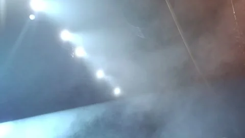 The spotlight illuminates the stage background Stock Footage 270076325