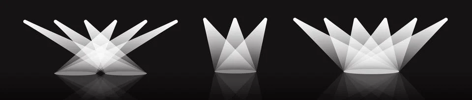 Spotlight Stock Illustration