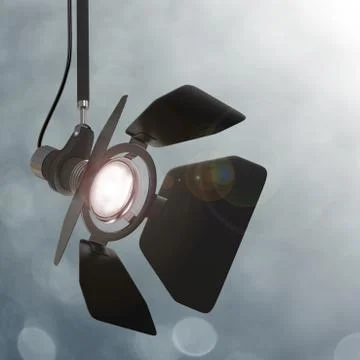 Spotlight Stock Illustration