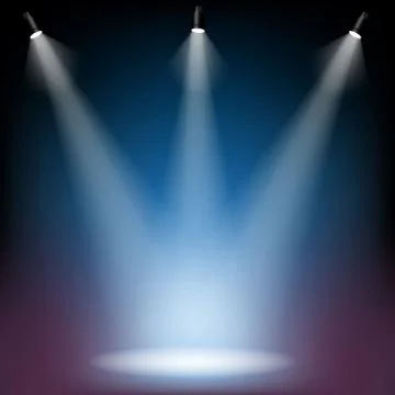 Spotlight Stock Illustration