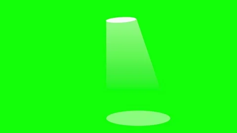 Spotlight movement animation (Chroma key) Stock-Footage 289425211