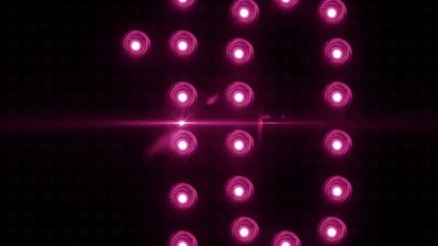 Spotlight new year 2018 4K purple Video stock 82157545