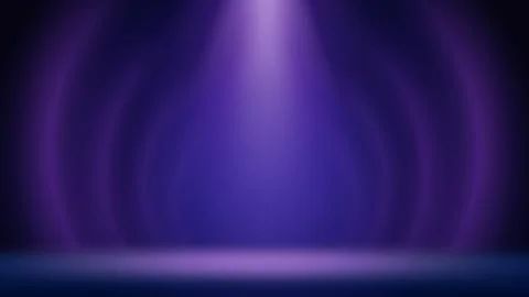 Spotlight purple blue stage background. Backdrop displaying products Stock Illustration