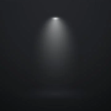 Spotlight rays. Vector glowing light effect. Party projectors set Stock Illustration