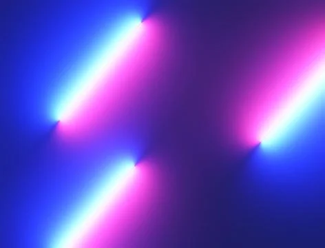 Spotlight on stage 3d render Stockillustratie