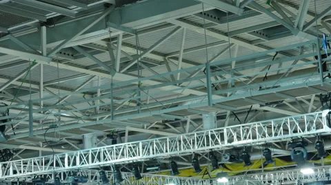 Spotlight System Stock Footage 68368006