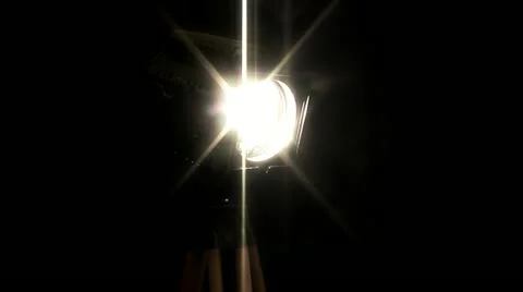 Spotlight turns up in smoke Vidéo 12454242