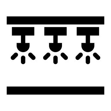 Spotlight Vector Icon Design Illustration Stock Illustration
