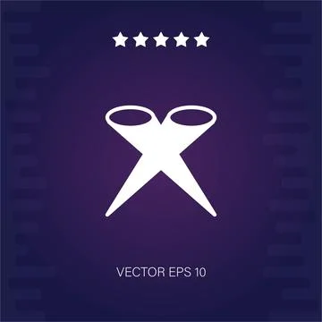 Spotlight vector icon Stock Illustration