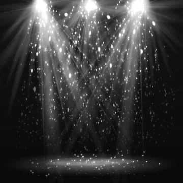 Spotlight vintage background Stock Illustration