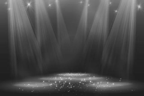 Spotlight vintage background Stock Illustration