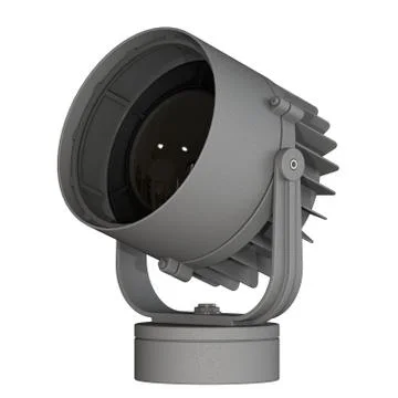 Spotlight on a white background. Isolate. 3D rendering of excellent quality i Stock Illustration