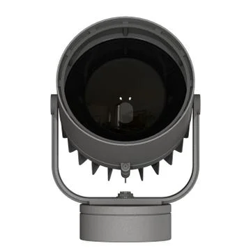 Spotlight on a white background. Isolate. 3D rendering of excellent quality i Foto stock