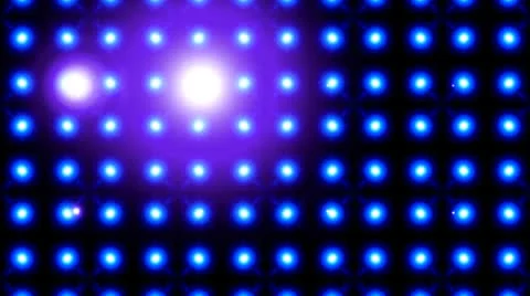 Spotlights And Lens Bulb Loop 60 스톡 동영상 26124124