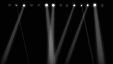 Spotlights Stock Footage 167334709