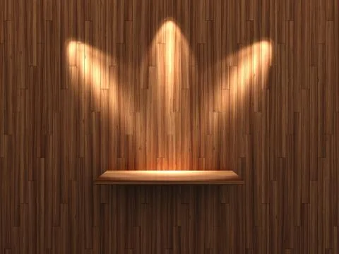 Spotlights Stock Illustration