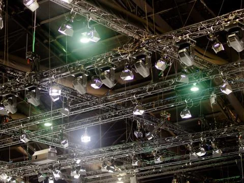 Spotlights Stock Photos
