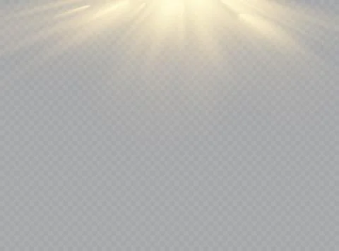 Spotlights scene light effects. Vector illustration. Stock Illustration