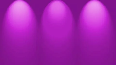 Spotlights shining down onto wall Stock Illustration