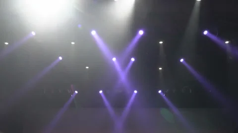 The spotlights on the stage. Stage light Video stock 111285693