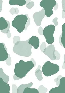 Spots background light pastel. Blank template for design green color Illustrazione stock