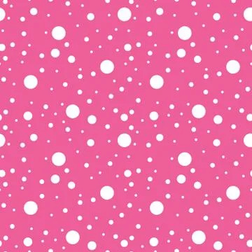 Spots background - polka circle background. Vector graphics. Illustrazione stock