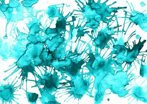 Spots, blots, splashes, drops spotted abstract texture in trendy colors. Stock Illustration