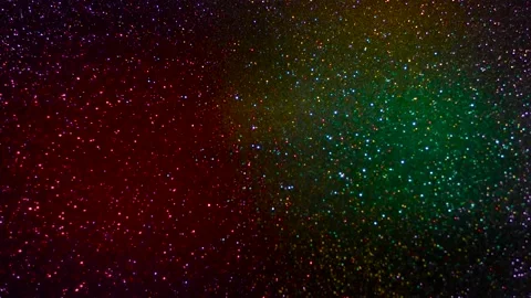 Spots of light of different colors appear Stock Footage