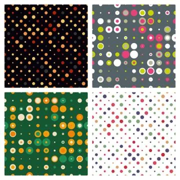 Spotted abstract background Stock Illustration