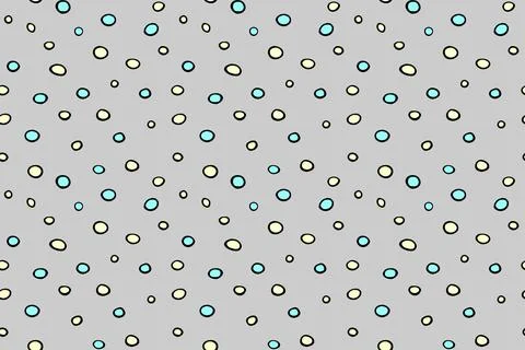 Spotted abstract vector background. Seamless pattern with spots, asymmetric r Illustrazione stock