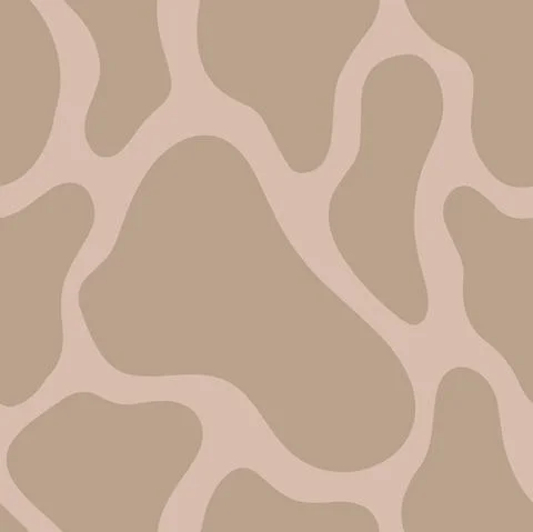 Spotted animalistic seamless pattern with smooth spots, trendy beige animal p Stock Illustration