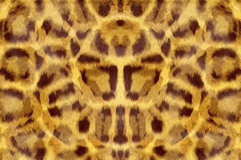 Spotted background wildlife Stock Illustration