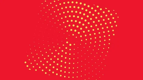 Spotted halftone square texture . Stock Footage 296615611