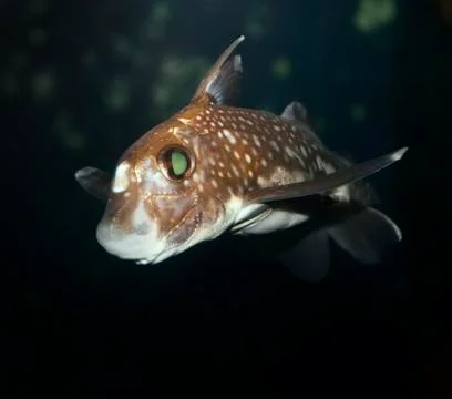Spotted ratfish Stock Photos