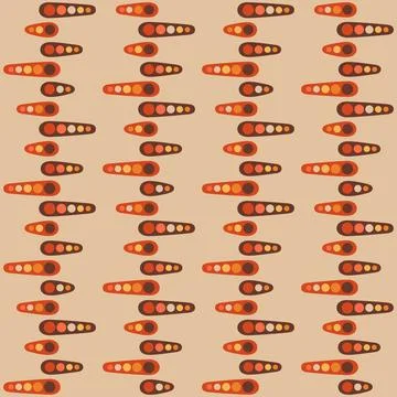 Spotted seamless pattern for decorating any surfaces or things. Timeless ab.. Stock Illustration